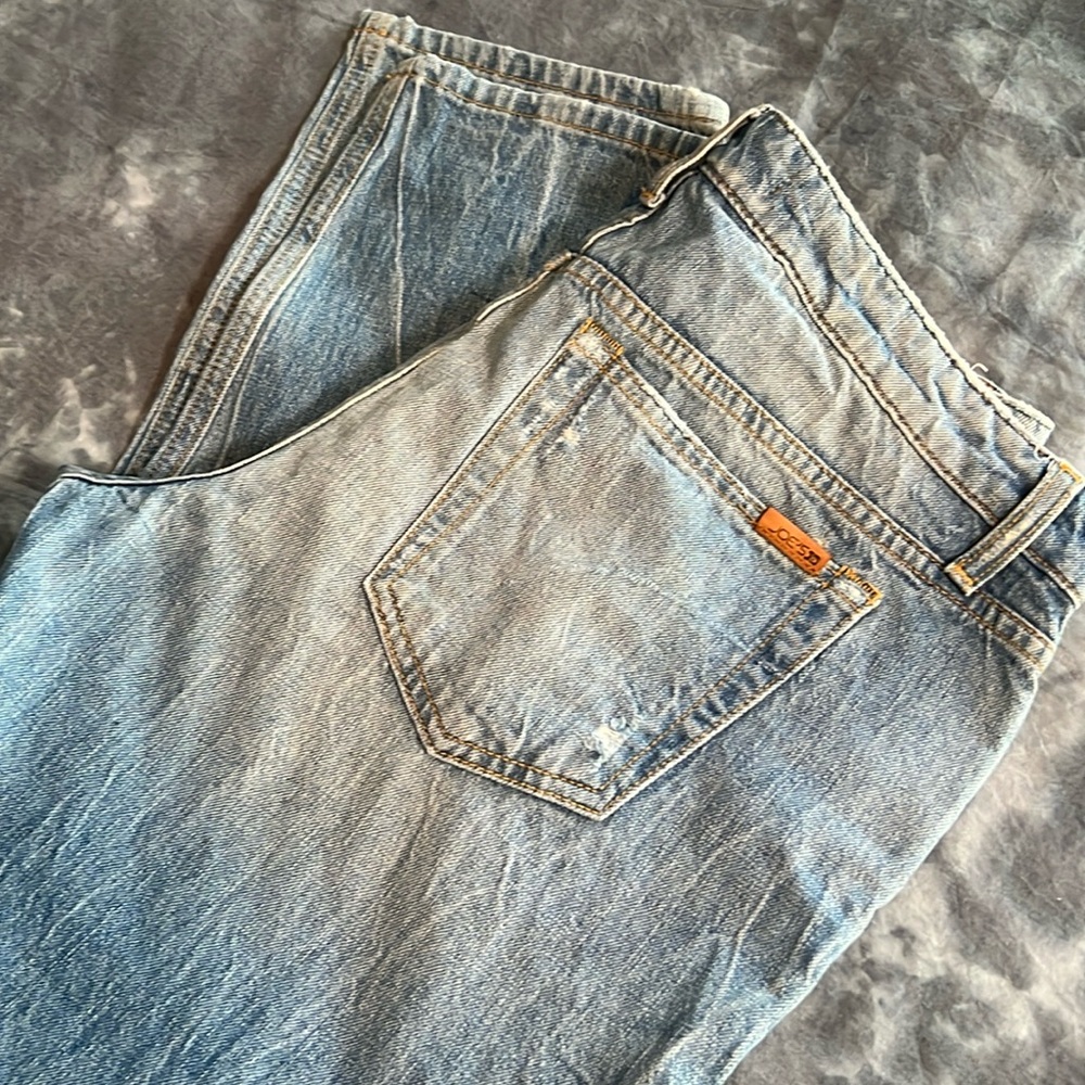 Joe's Jeans Collector's Edition The Ex-Lover Straight Crop Loose Boyfriend Crop - Picture 2 of 16